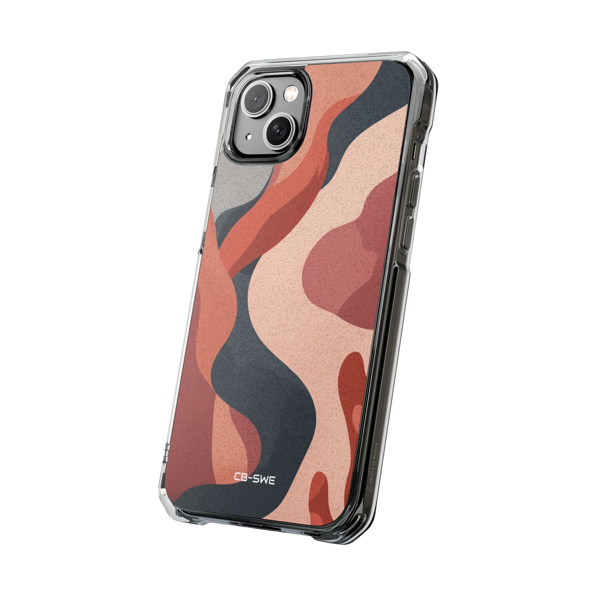 Flowing Earth Tones iPhone Case - Impact