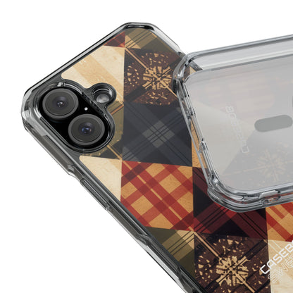 Rustic Quilt Charm iPhone 16 - Impact Clear+