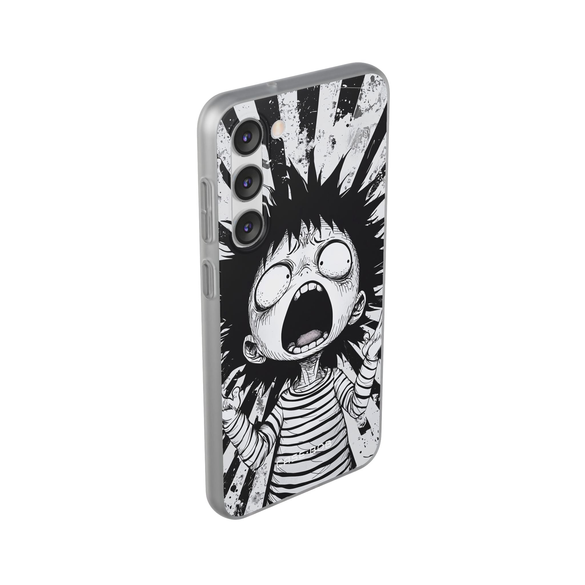 Screaming Stripes Samsung S23 Plus Case - Soft