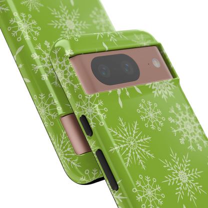 Snowflakes Dance Whimsically - Google Pixel Case