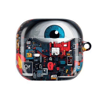 Sininen katse mosaiikki - AirPods Case