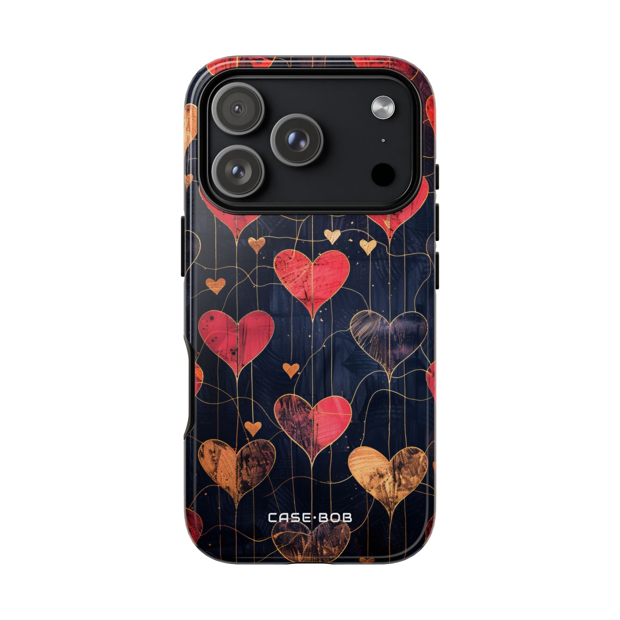 Golden Hearts Network iPhone 17 Pro Case - Tough