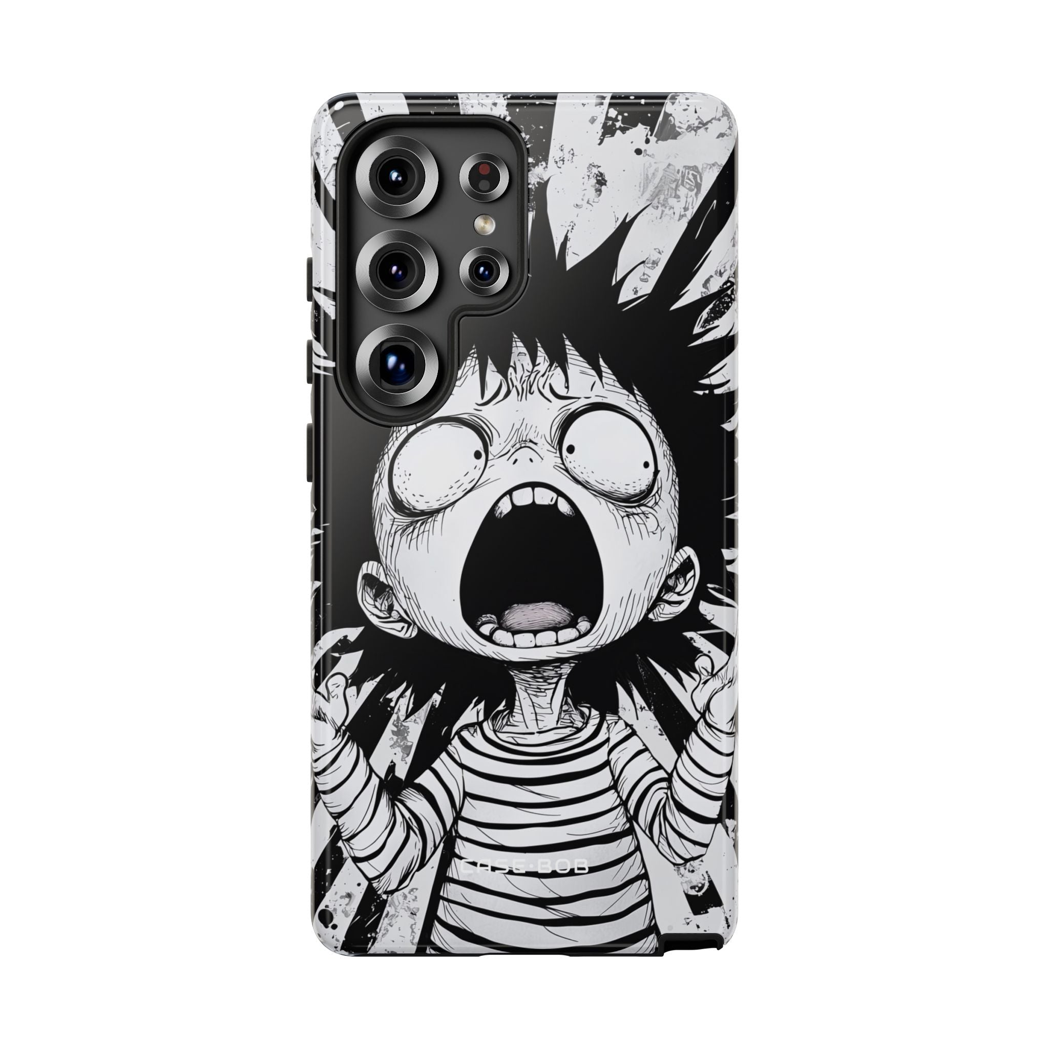Screaming Stripes Samsung S25 Ultra Case - Tough