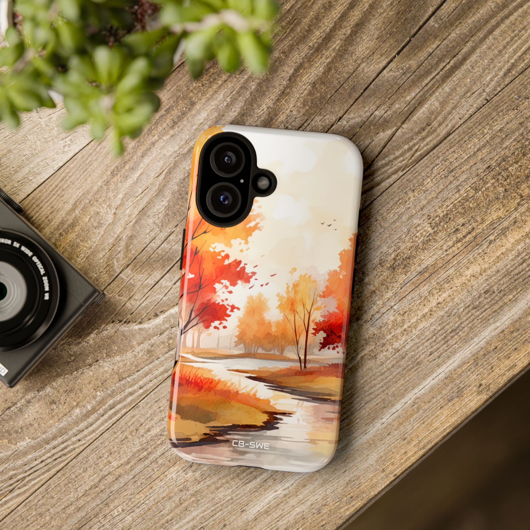 Autumn Leaves Dance - iPhone Case