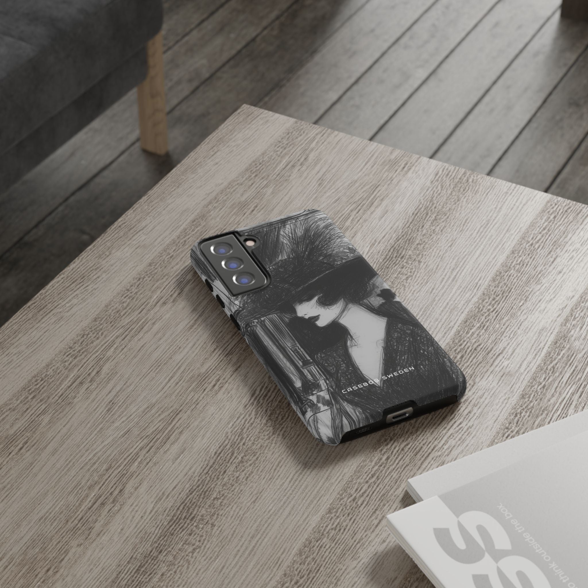 Timeless Elegance in Monochrome  Samsung S21 - Tough Phone Case