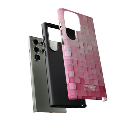 Bagliore a mosaico rosa Samsung S23 - Tough
