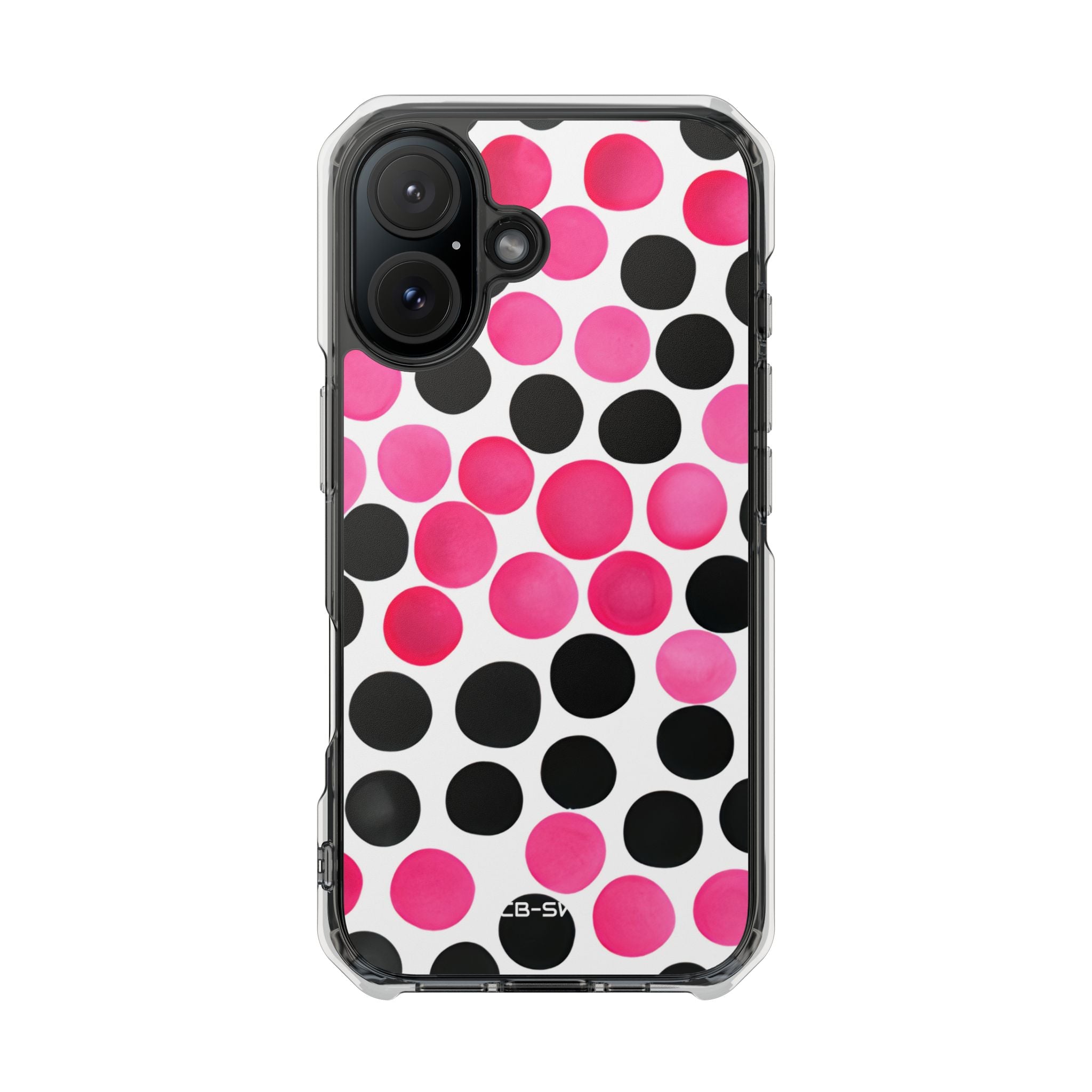 Pulsing Circles Illusion iPhone Case - Impact