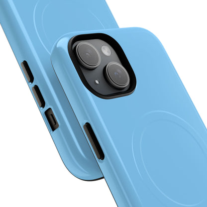 Light Sky Blue iPhone 15 | Tough+ Phone Case