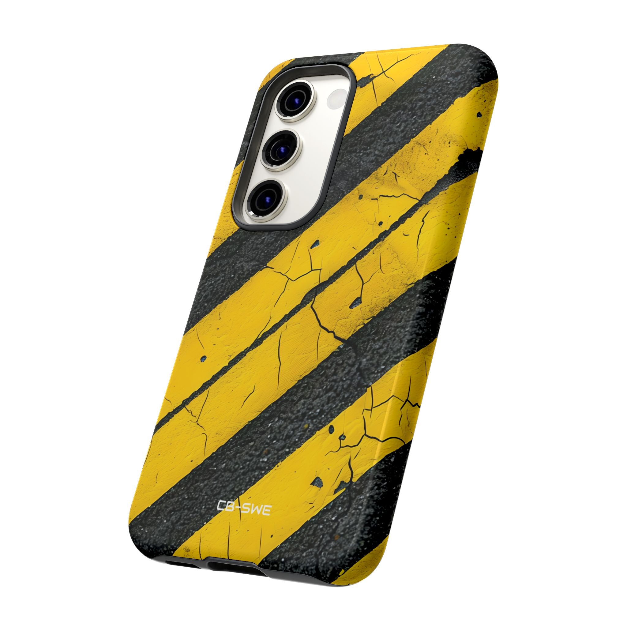 Cracked Hazard Lines - Samsung Case