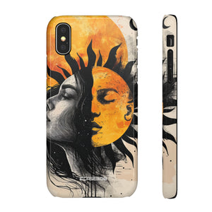 Sunlit Duality | Slim Phone Case for iPhone