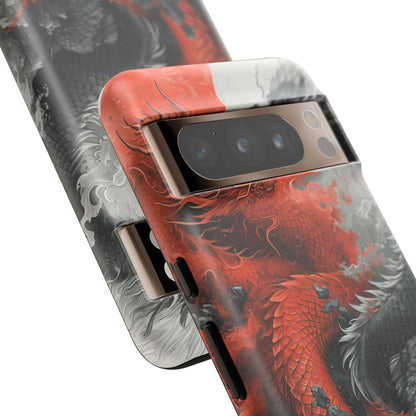 Zen Dragon Harmony Google Pixel 8 - Tough Phone Case