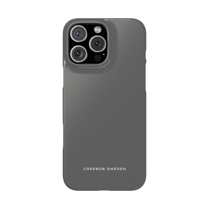 Dim Gray iPhone 16 - Slim Phone Case