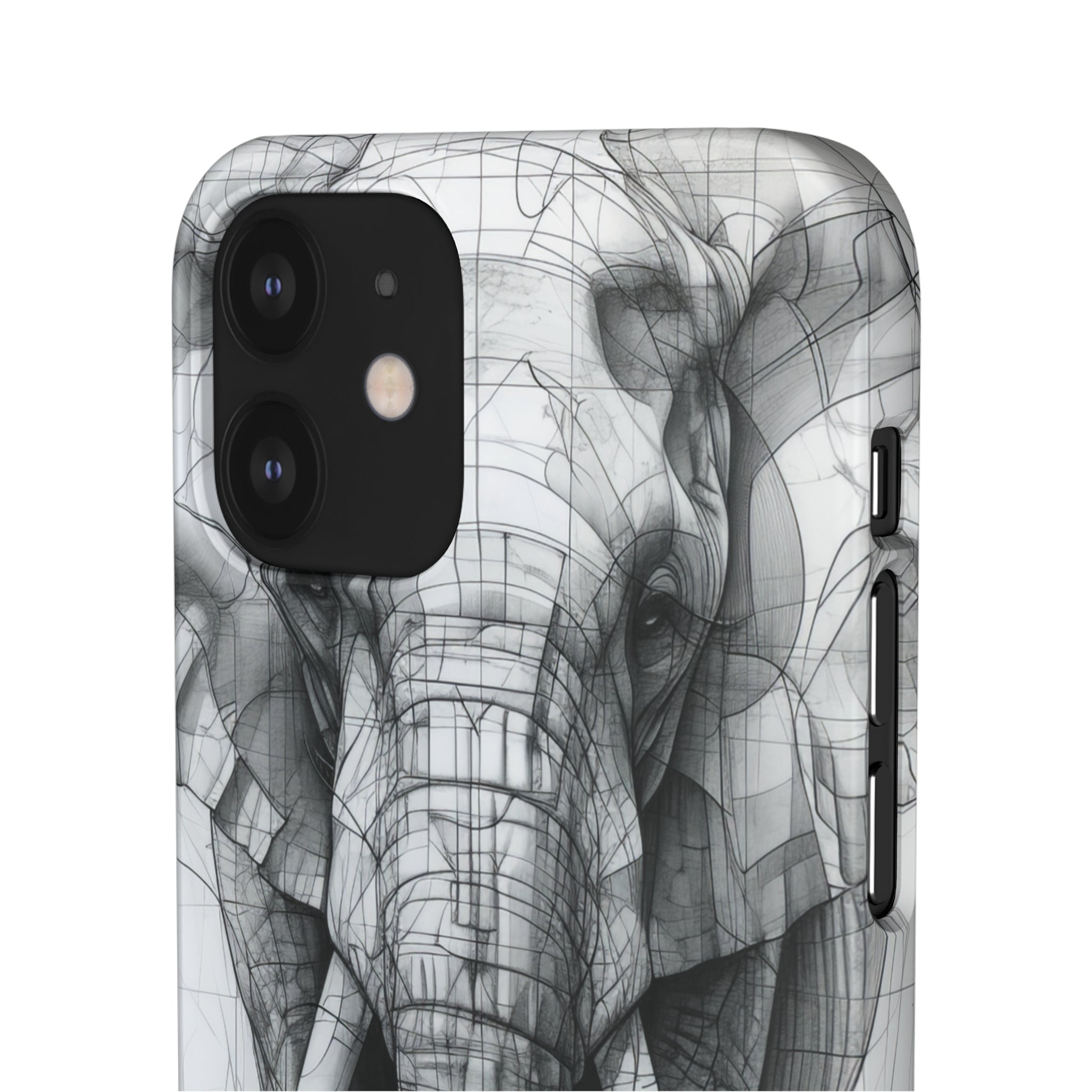 Technic Elephant | Slim Phone Case for iPhone