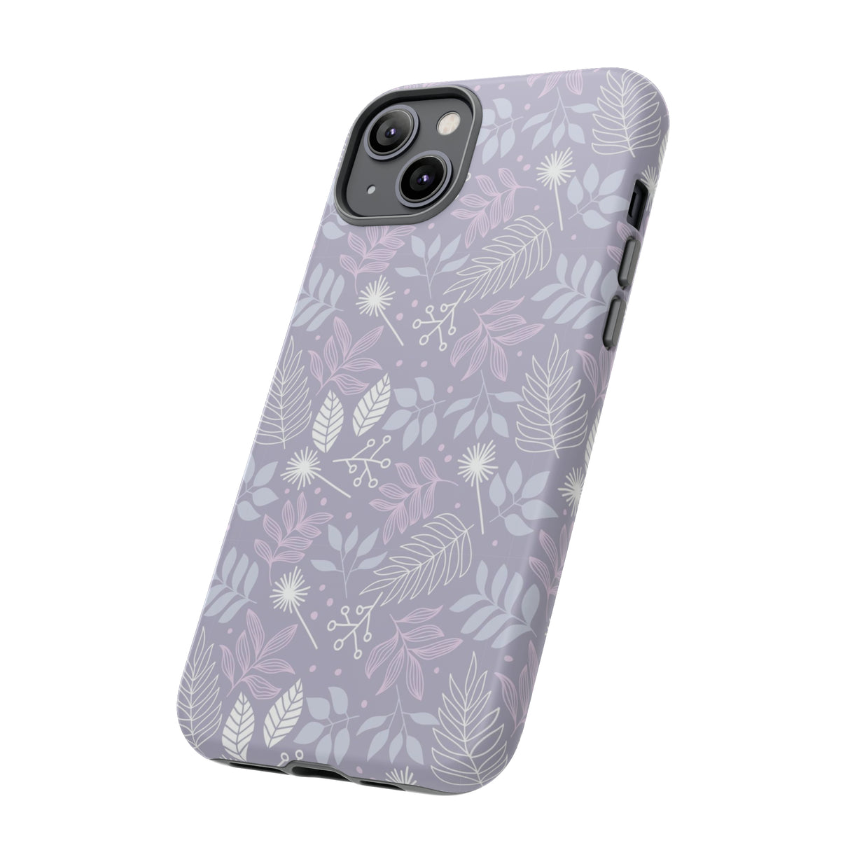 Purple Mona Leaf - Protective Phone Case