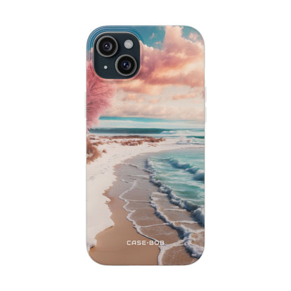 Pink Tree Breeze iPhone 15 Plus Case - Soft