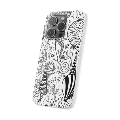 Whimsical Festivity | Flexible Phone Case for iPhone