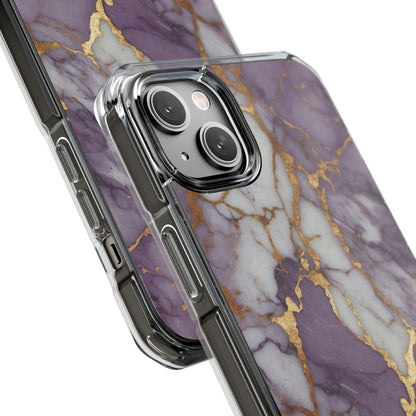 Lavender Veins Flow iPhone Case - Impact