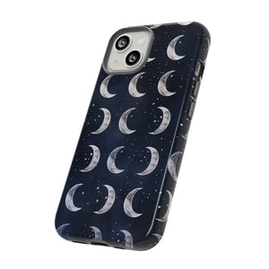 Moonlit Phases Reverie - Protective Phone Case