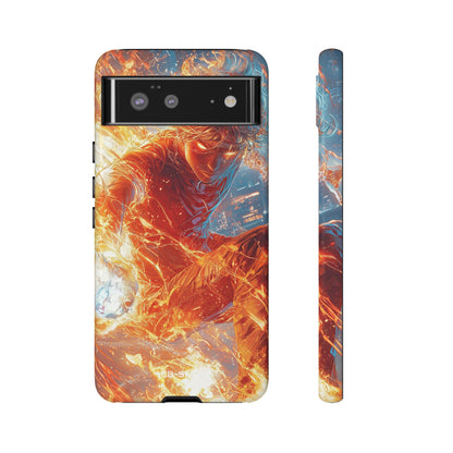 Flames Dance Wildly - Google Pixel Case