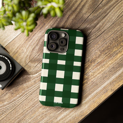 Minimalist Geometric Harmony - iPhone Case