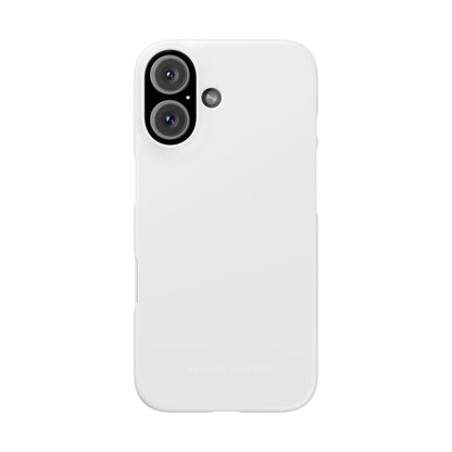 Ghost White iPhone 16 - Slim Phone Case