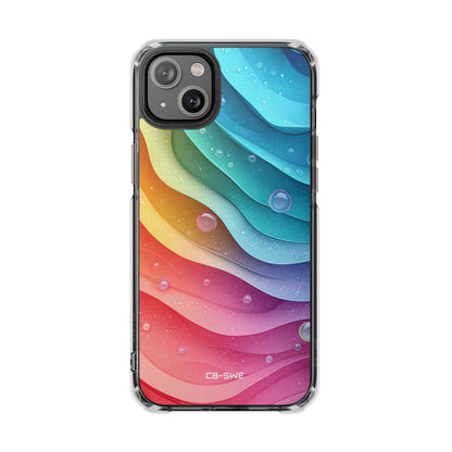 Waves Dance Playfully iPhone Case - Impact