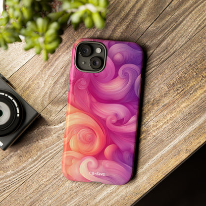 Swirls Embrace Light - iPhone Case