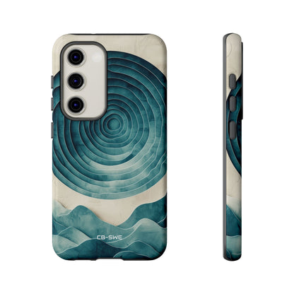 Waves Embrace Circles - Samsung Case