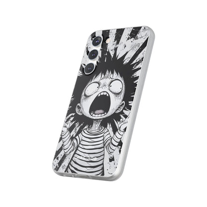Screaming Stripes Samsung S23 Plus Case - Soft
