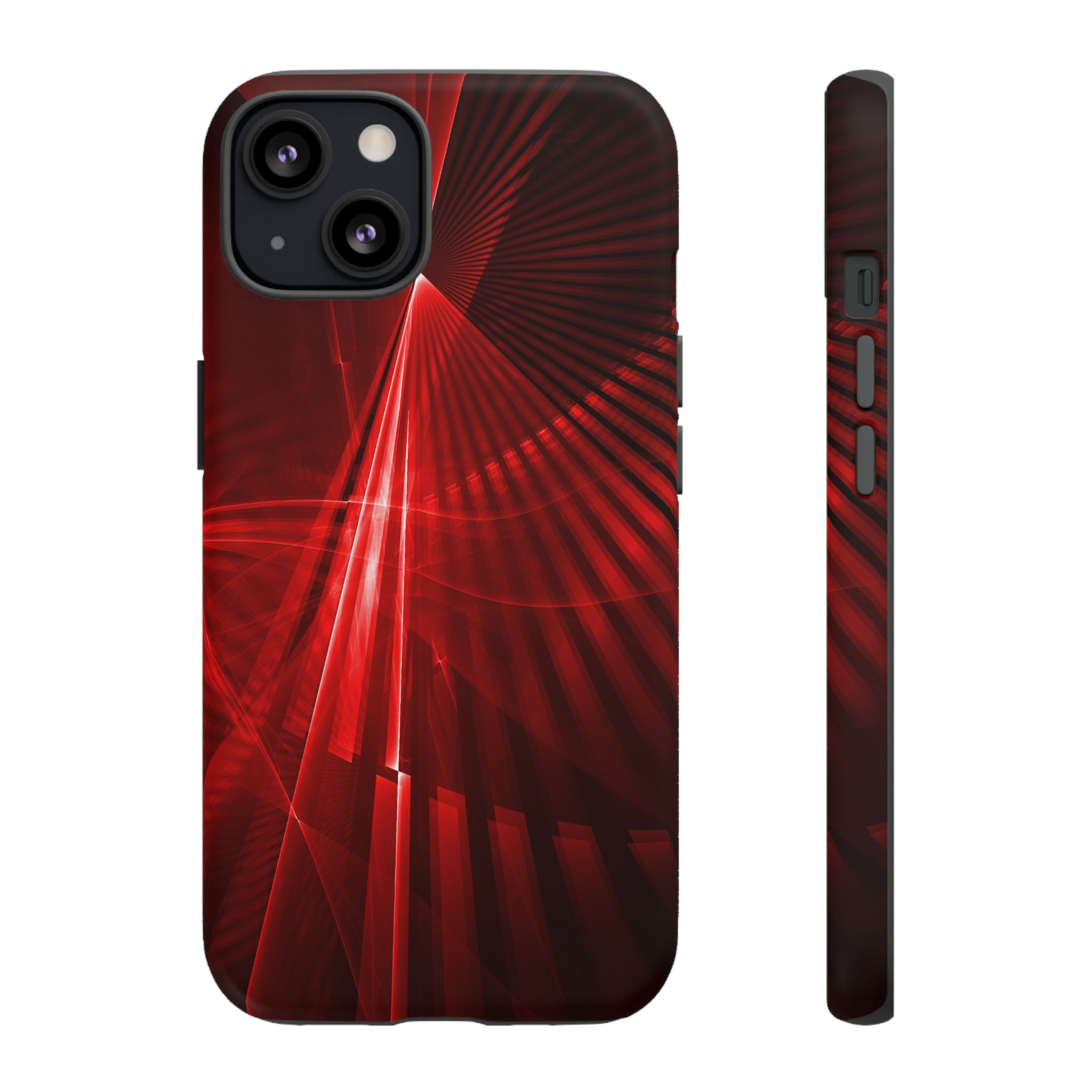 Red Disco Lights - Protective Phone Case