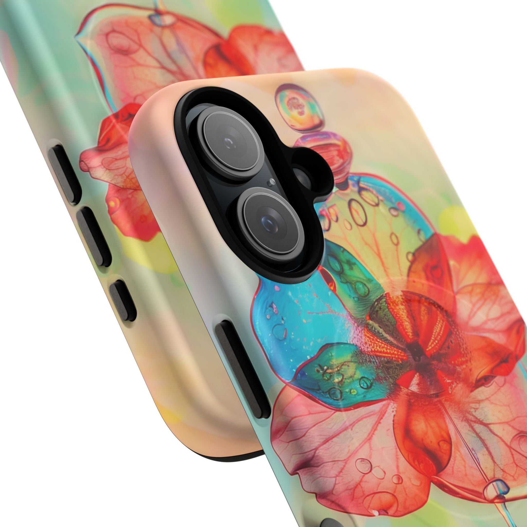 Ethereal Glass Flower iPhone 16 | Tough+ Phone Case