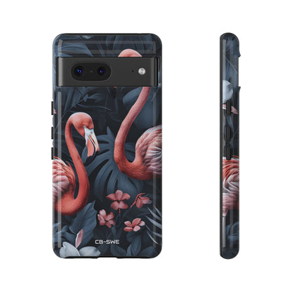 Flamingos Embrace Nature - Google Pixel Case