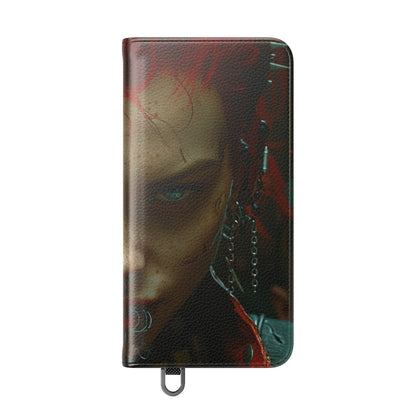 Scarlet Gaze - Samsung S25 Case - Wallet
