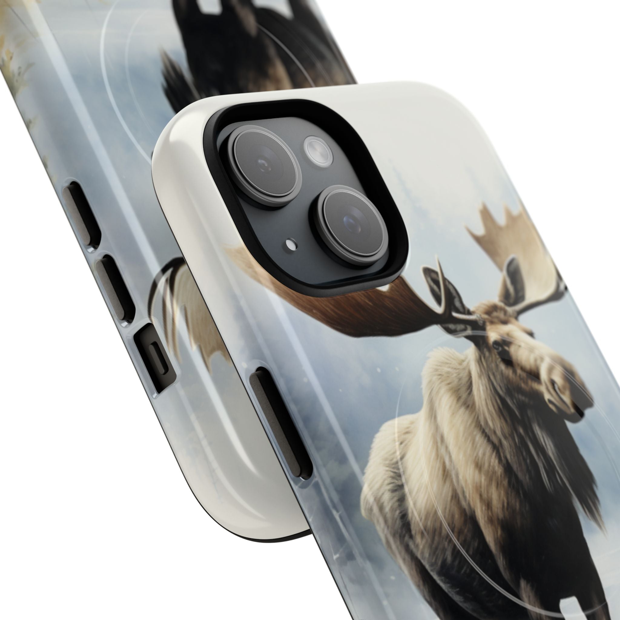 Moose Reflection iPhone 15 Case - Tough+