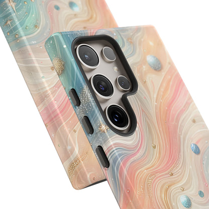 Iridescent Swirls Samsung S24 Ultra Case - Tough