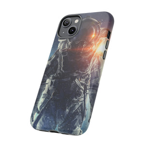 Astronaut in space - Protective Phone Case