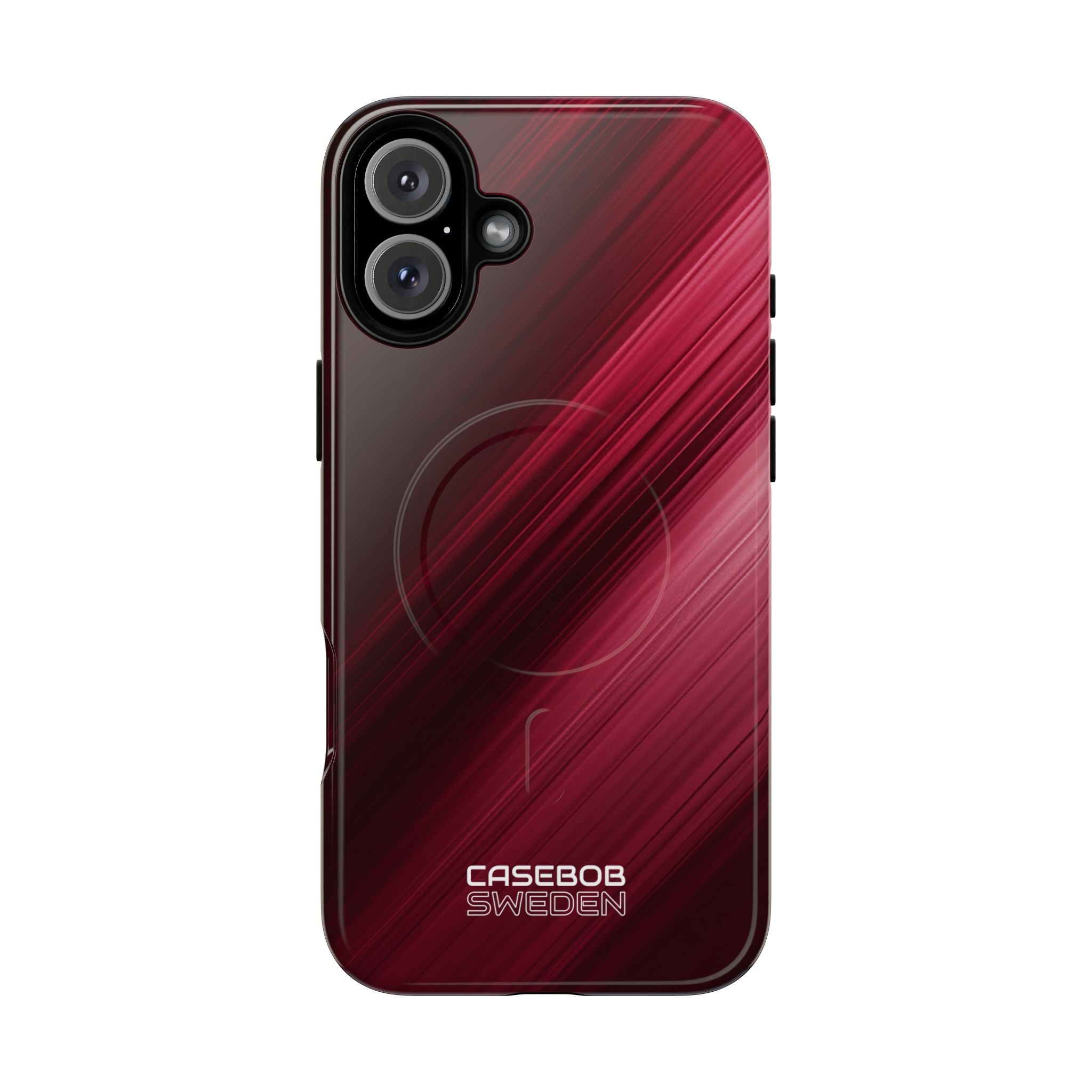 Crimson Drift Motion iPhone 16 - Tough+