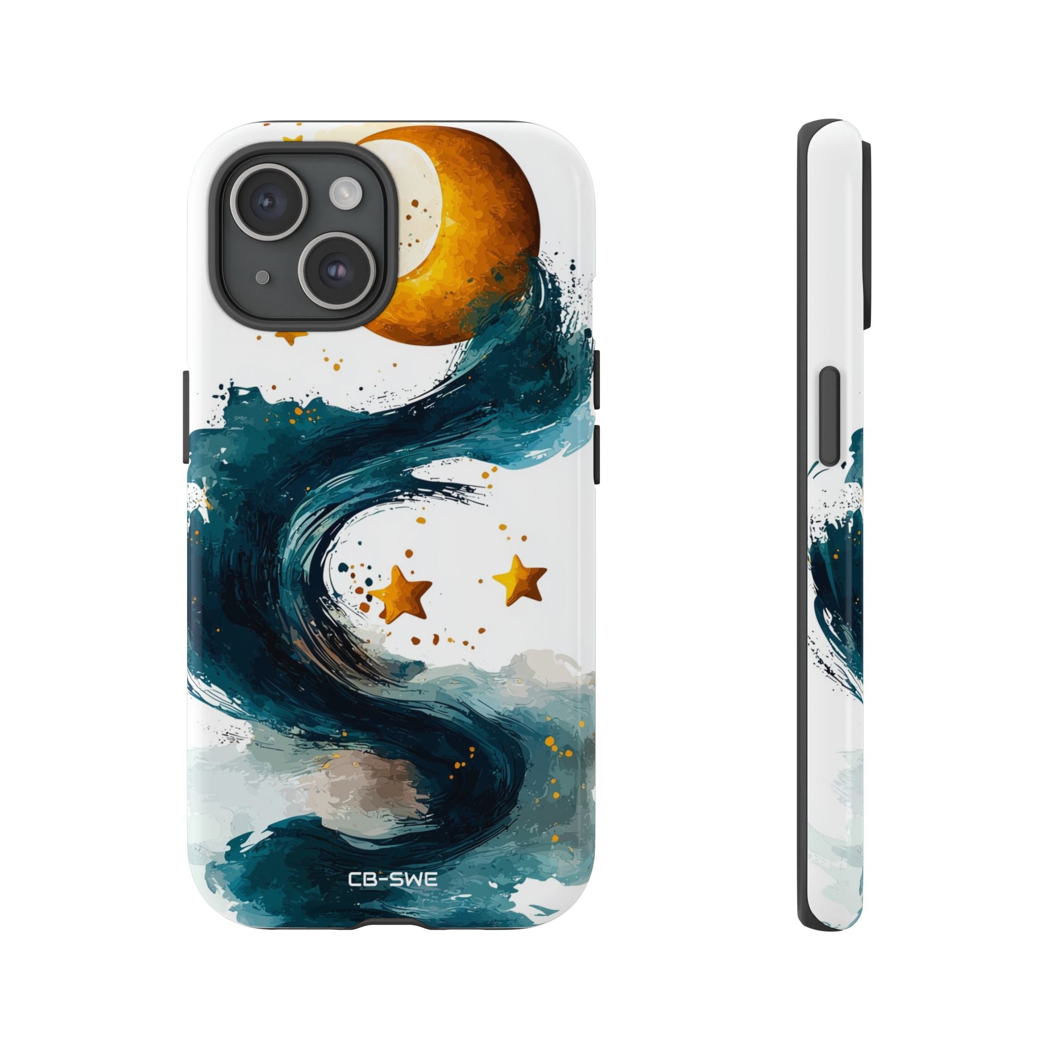 Celestial Waves Dance - iPhone Case