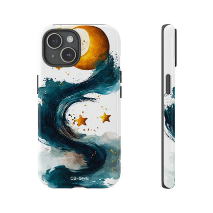 Celestial Waves Dance - iPhone Case