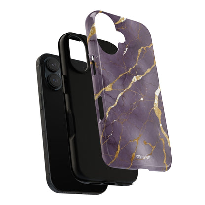 Golden Veins Flowing - iPhone Case