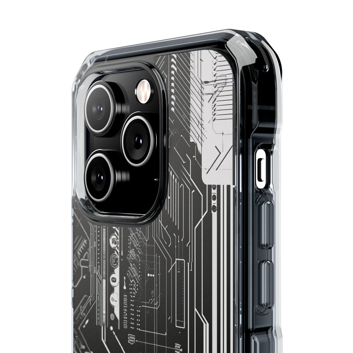 Circuitry Aesthetics - Phone Case for iPhone (Clear Impact - Magnetic)