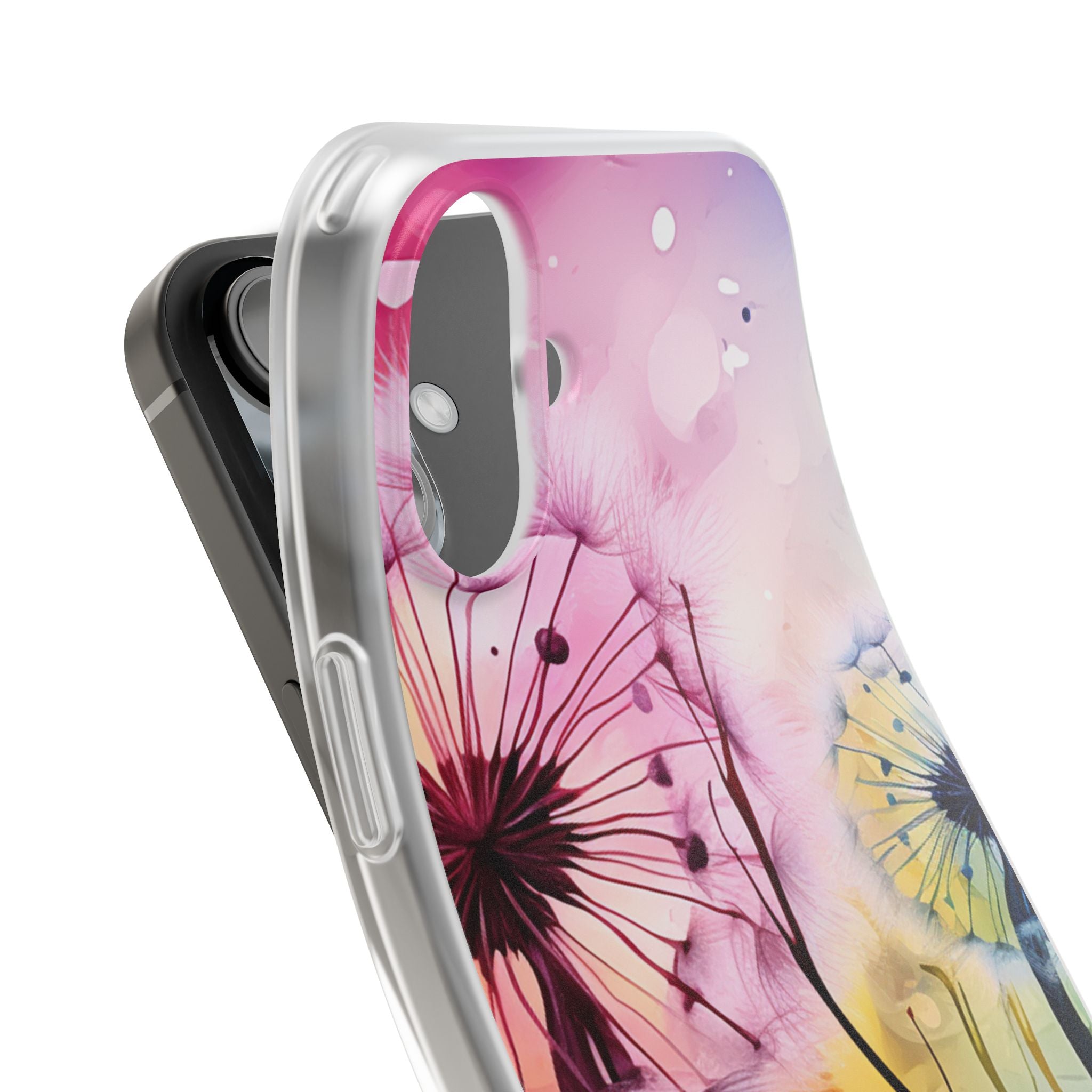 Dandelion Glow iPhone 16 Plus Case - Soft