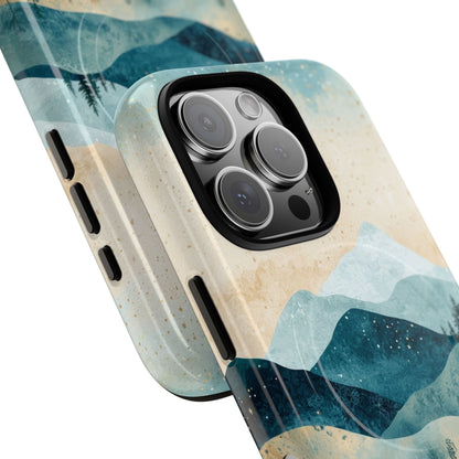 Moonlit Mountains iPhone 16 Pro Case - Tough+