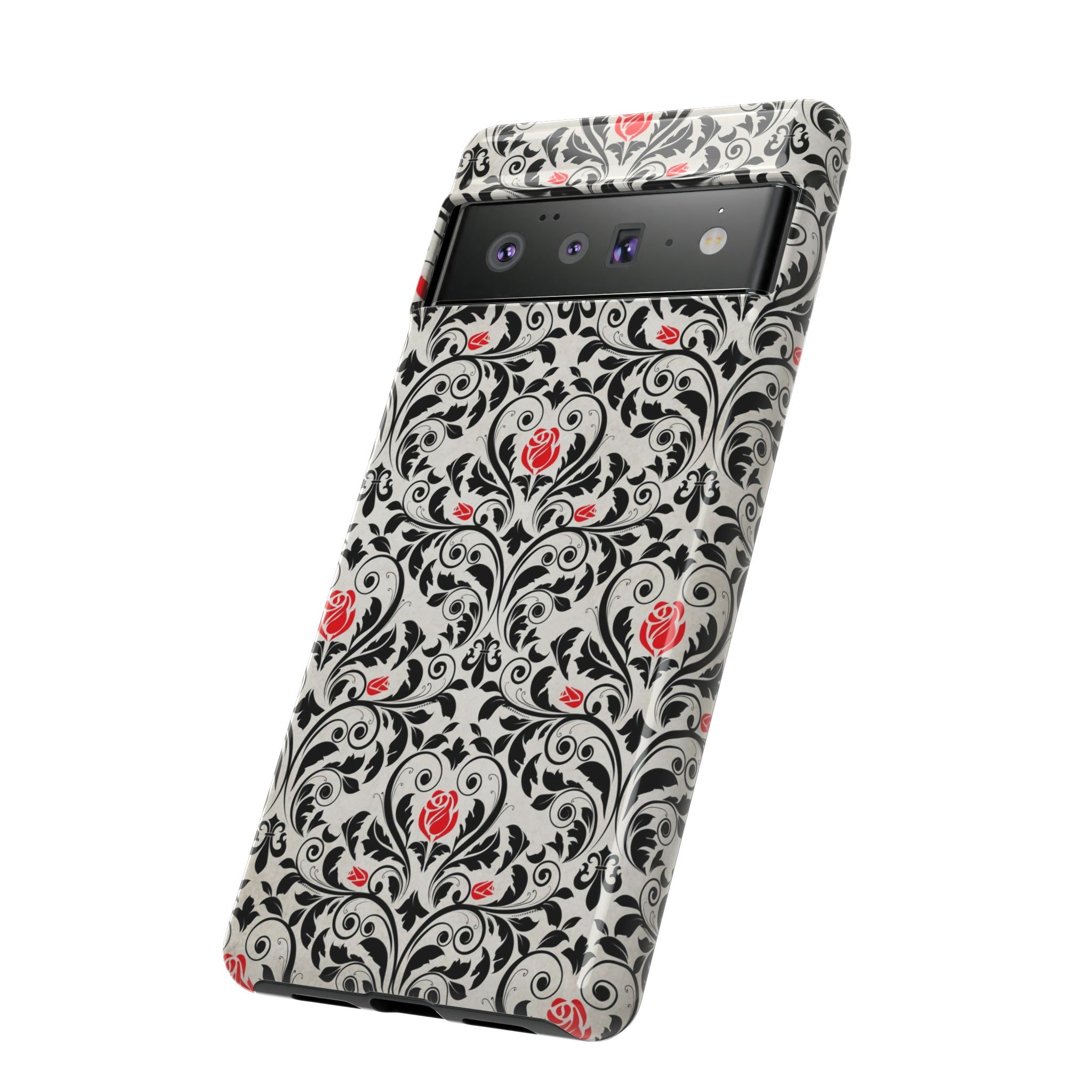 Centti Gothic Flower - Protective Phone Case