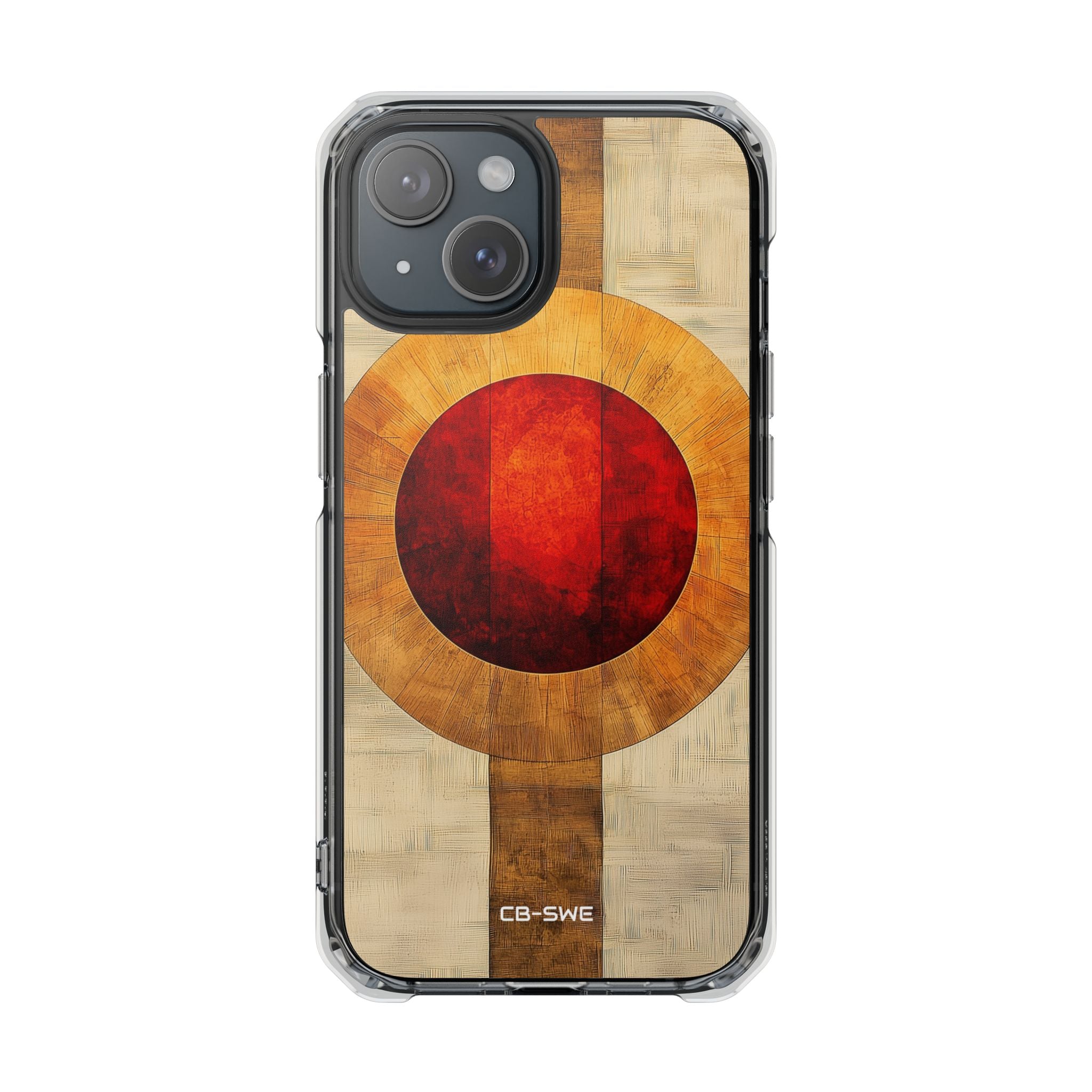 Warm Circles Embrace iPhone Case - Impact