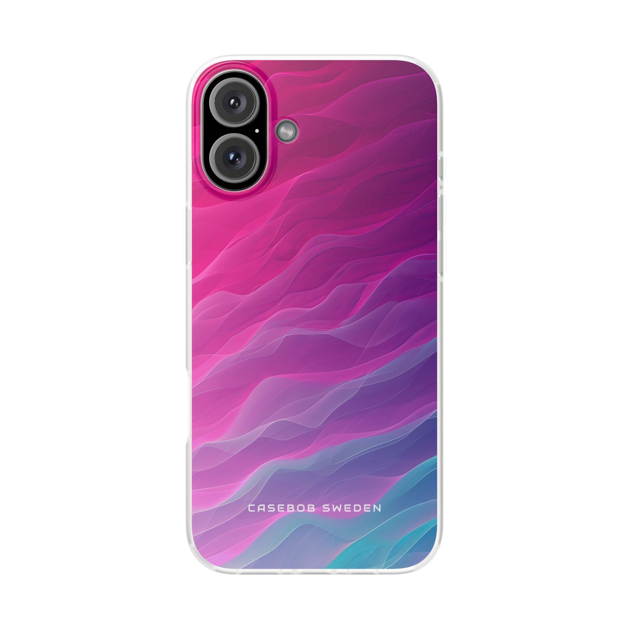 Gradient Oceanflow Waves iPhone 16 - Flexi Phone Case