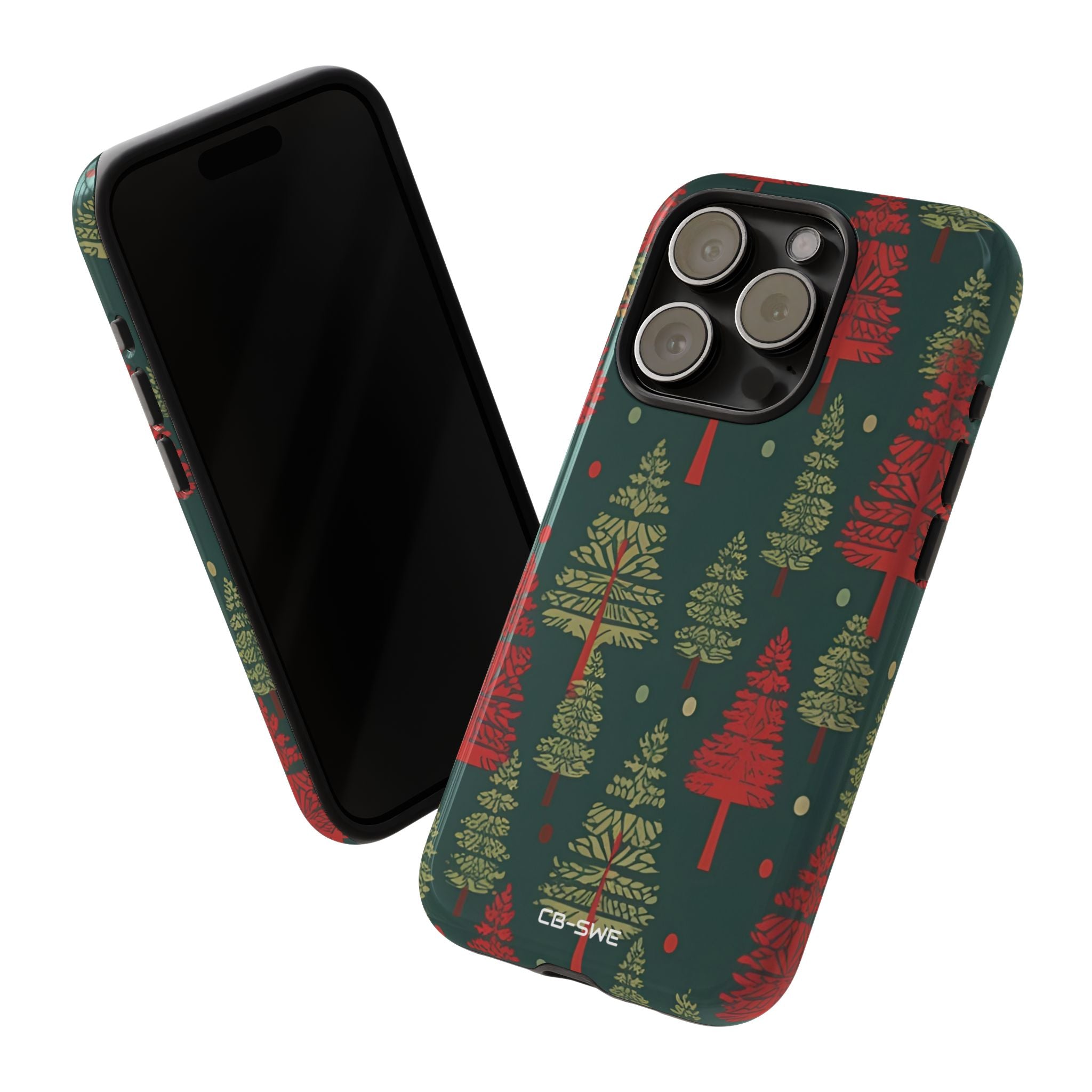 Trees Dance Playfully - iPhone Case