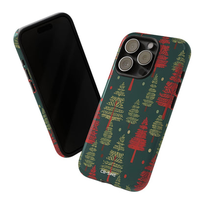 Trees Dance Playfully - iPhone Case