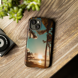 Sundown Palmtrees - Protective Phone Case