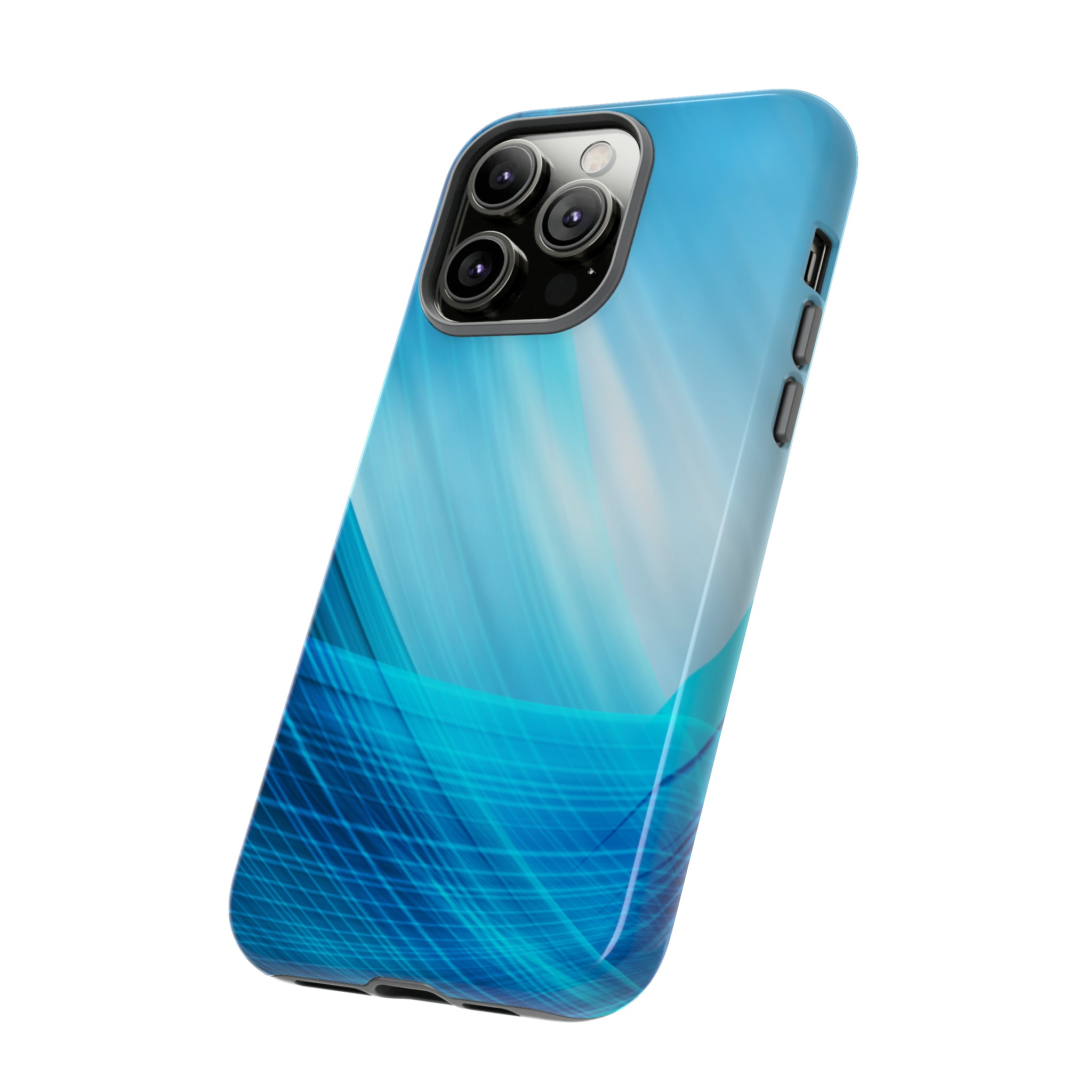 Abstract Blue - Protective Phone Case